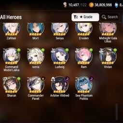Asia | Unverif | 39 Heroes 3 ML 3 Collab + 44 Artifact + Oneshot Hunt13 | Check Screenshot (ES773) 0